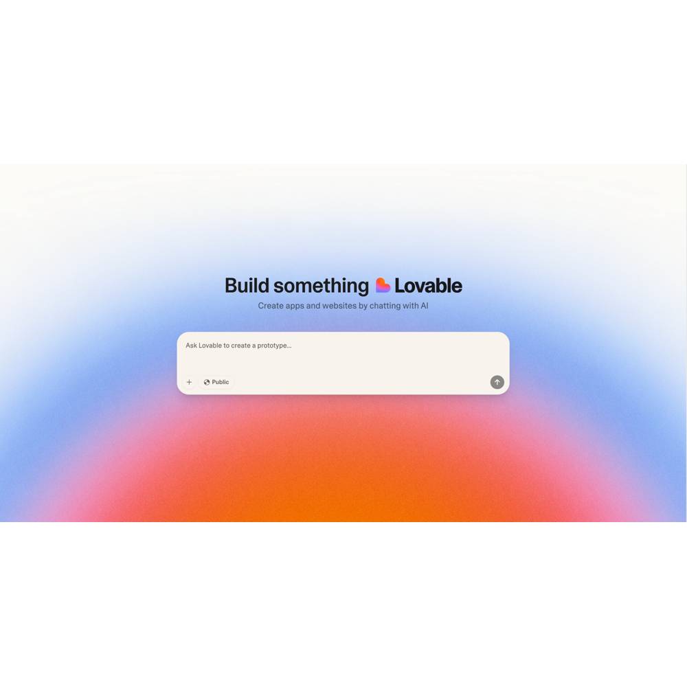 Lovable – AI-Powered No-Code App Builder