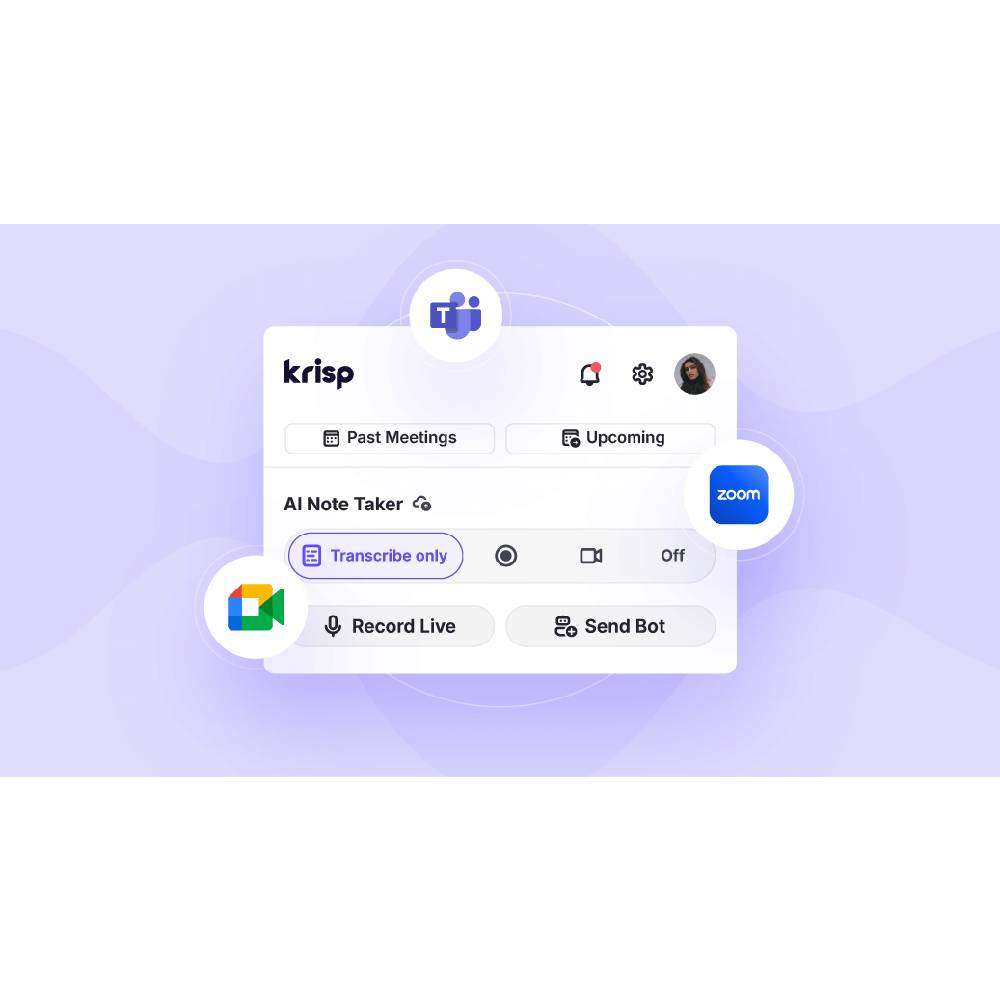 Krisp – AI Noise Cancellation & Meeting Productivity Tool
