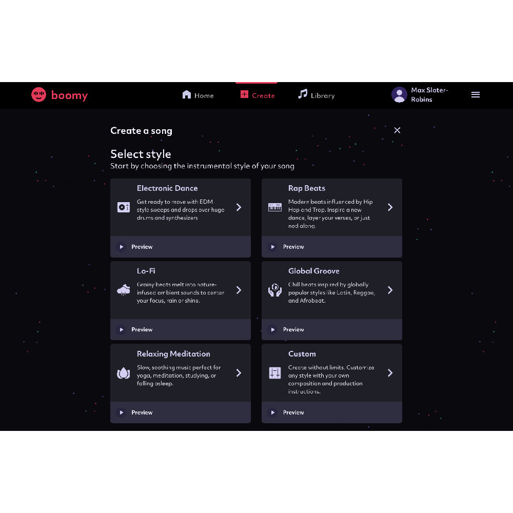 Boomy – AI Music Generator for Songs & Streaming