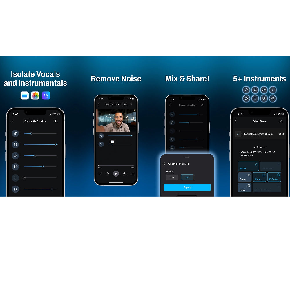 Gaudio Studio – AI-Powered Audio Separation & Enhancement