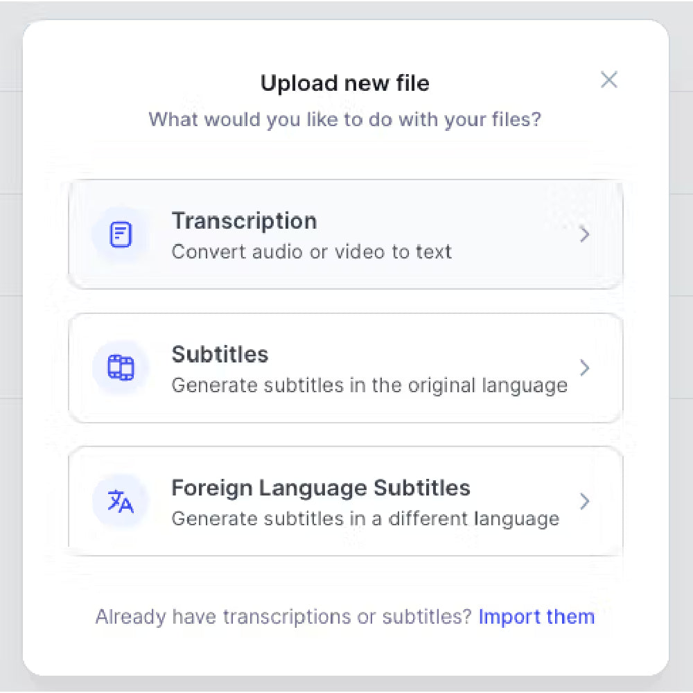 Happy Scribe – AI Transcription & Subtitling Platform