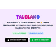 TaleLand – AI Personalized Storytelling & Reading App