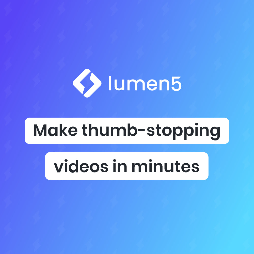 Lumen5 – AI-Powered Video Creation Platform