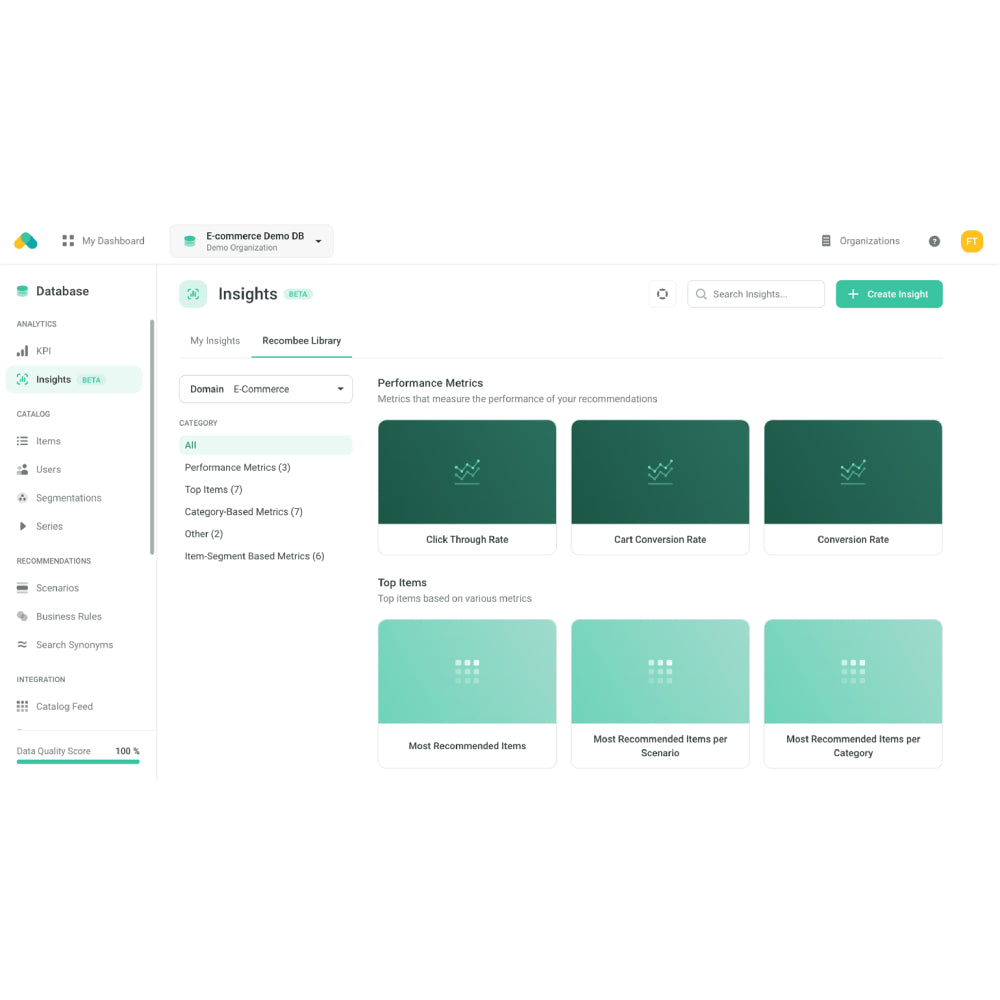 Recombee – AI-Powered Product Recommendations & Personalization