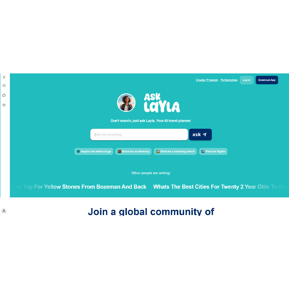 Layla AI – Conversational Trip Planner & Smart Booking Assistant