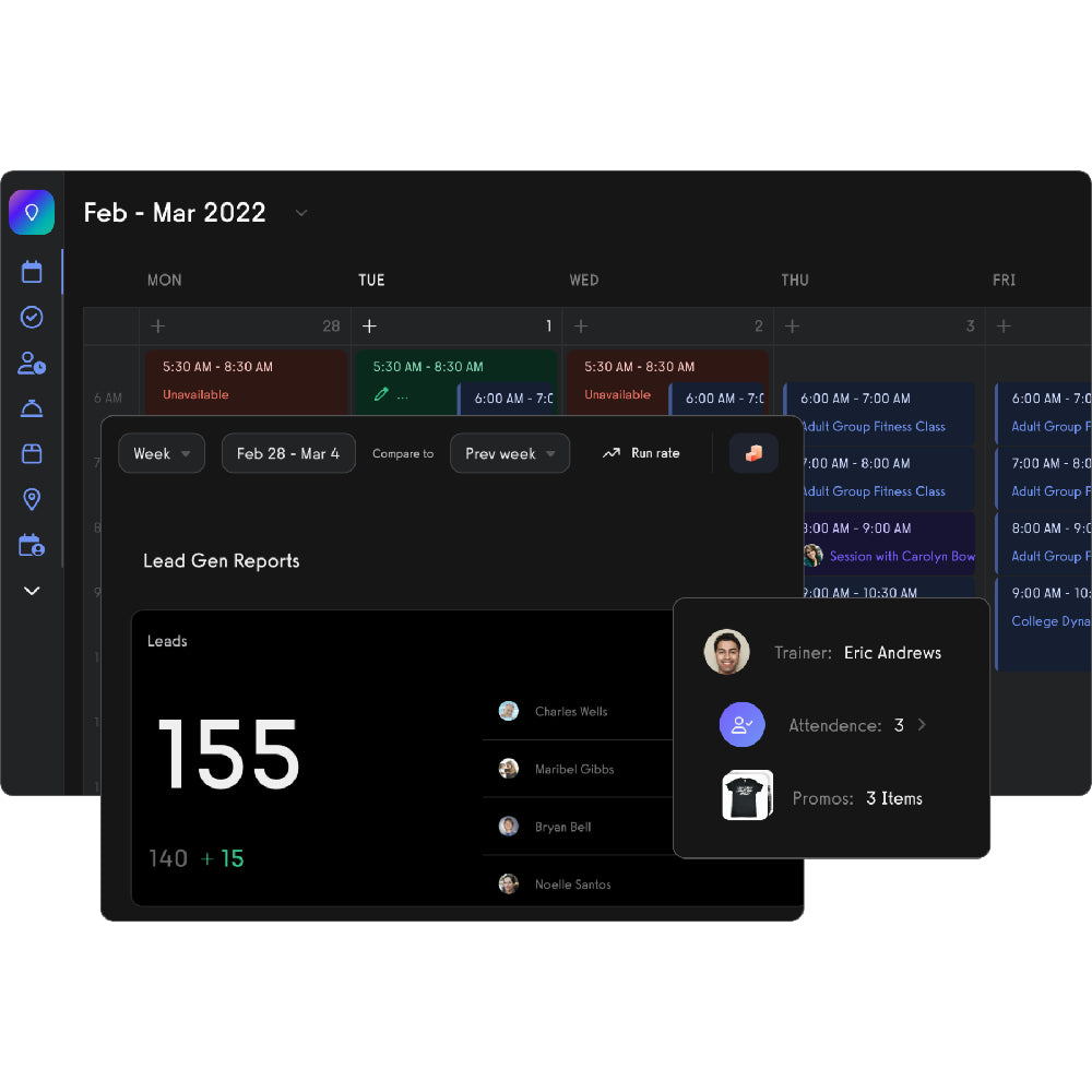 Exercise – AI-Powered Fitness Business Management Platform
