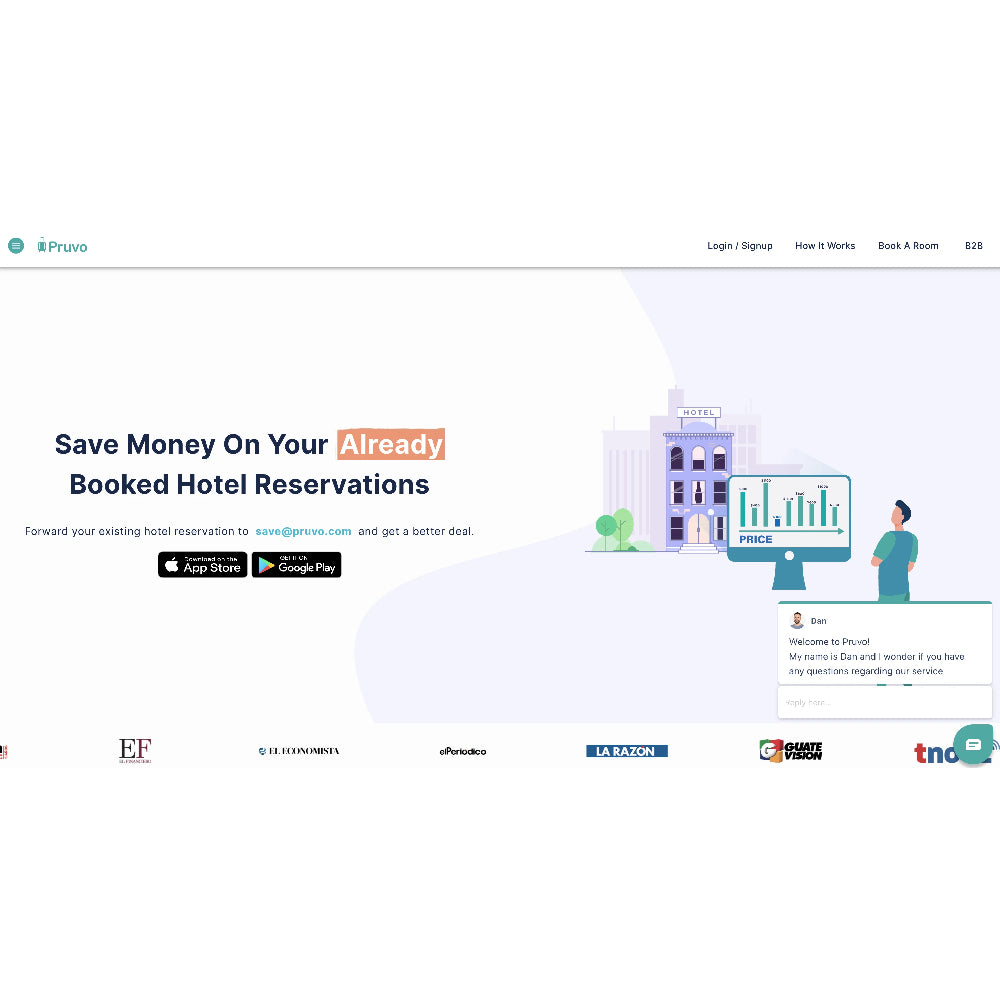 Pruvo – Smart Hotel Price Monitoring & Savings Assistant