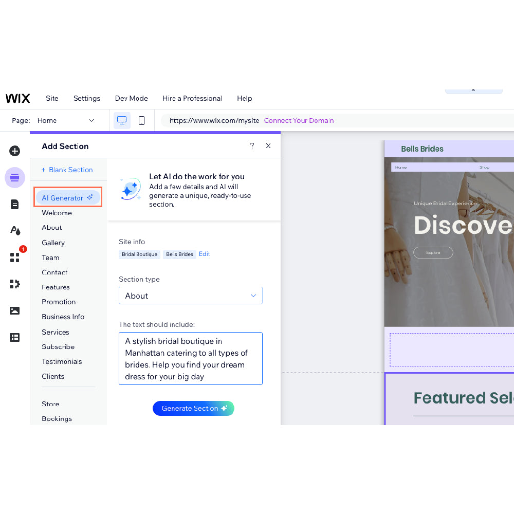 Wix – AI Website Builder for Businesses & Agencies