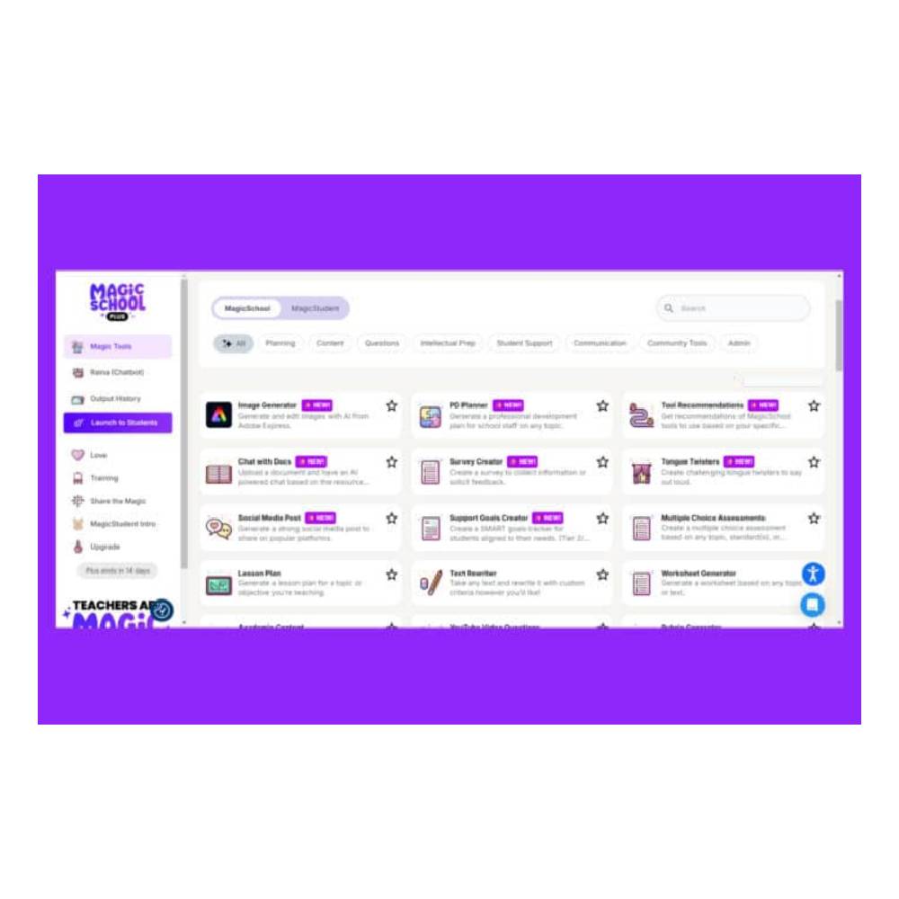 MagicSchool AI – AI-Powered Lesson Planning & Standards Alignment