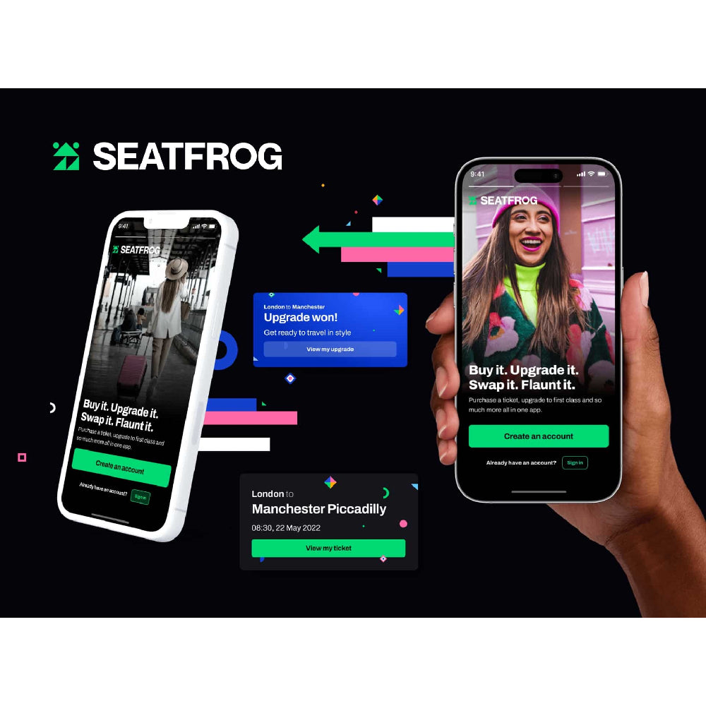 Seatfrog – Train Upgrade & Last-Minute Travel Deals App