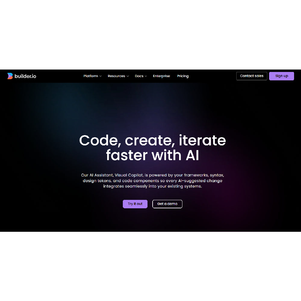 Builder – Visual CMS & AI Code Generator