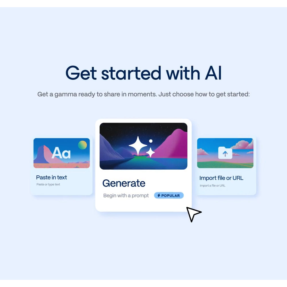 Gamma – AI-Powered Content Creation Made Simple
