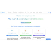 Triipper – AI-Powered Travel Assistant for Personalized Smart Itineraries