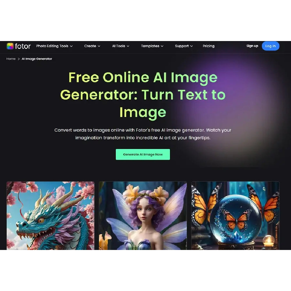 Fotor AI – AI-Powered Photo Editing & Design Platform
