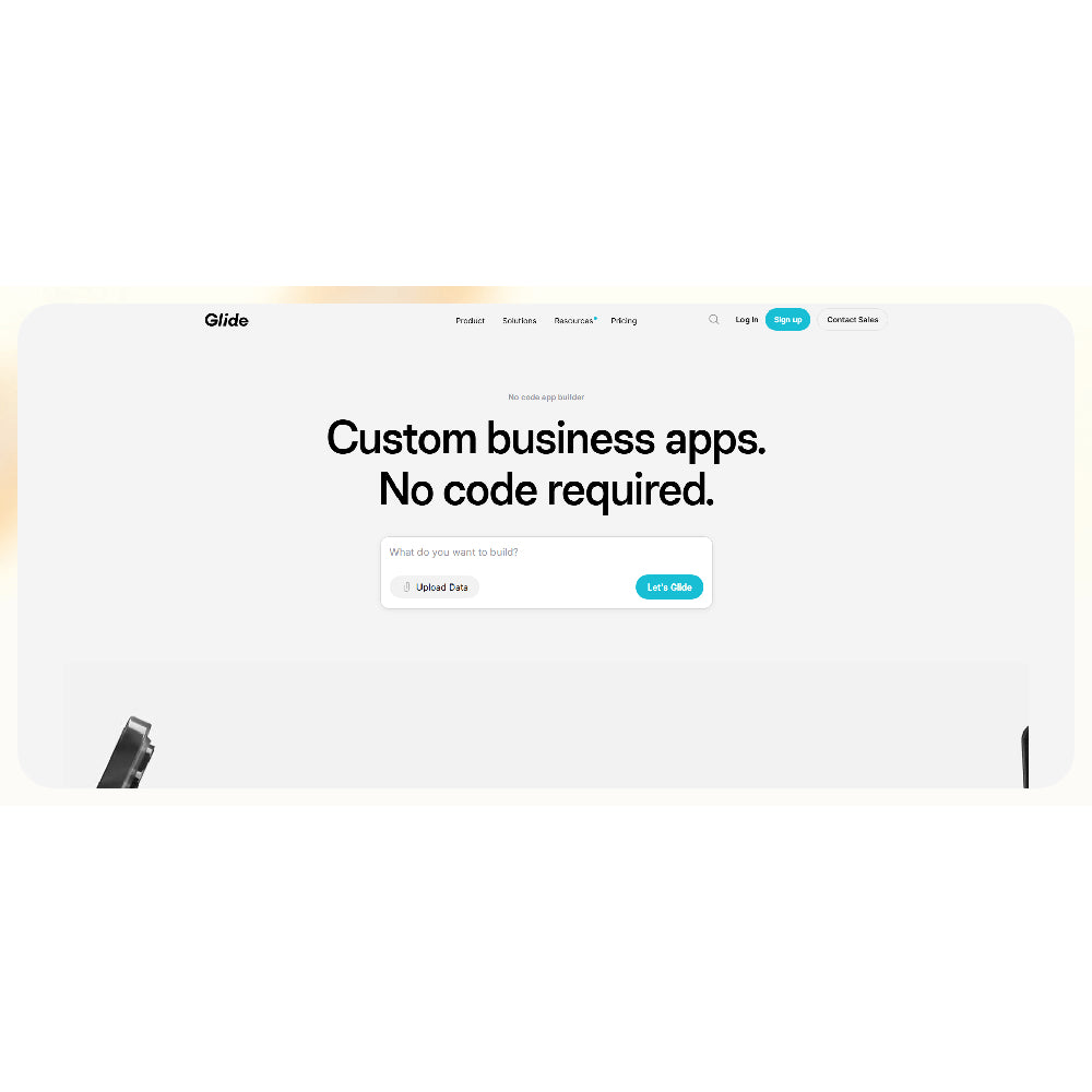 Glide – No-Code AI App Builder for Business & Internal Tools