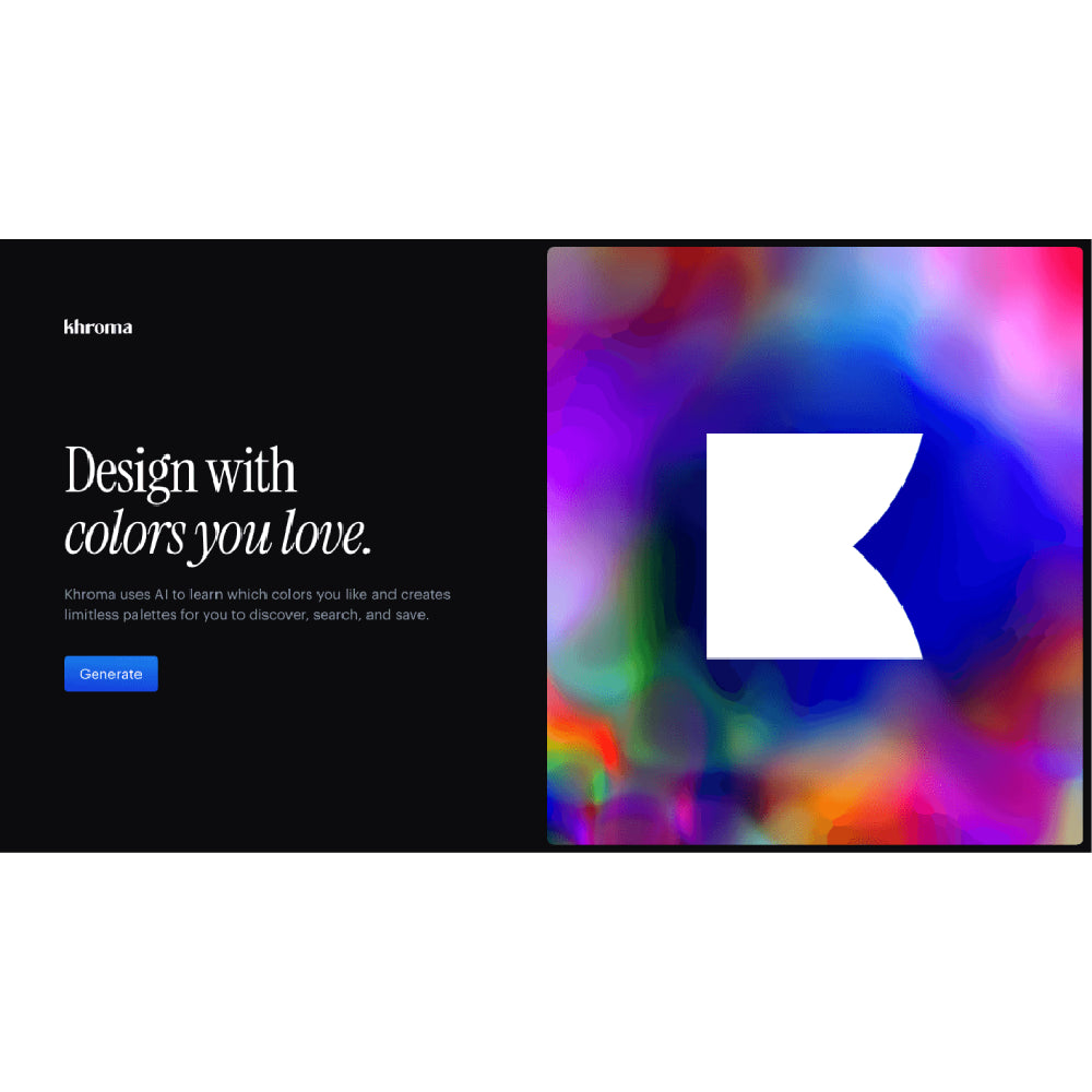 Khroma – AI-Powered Color Palette Generator