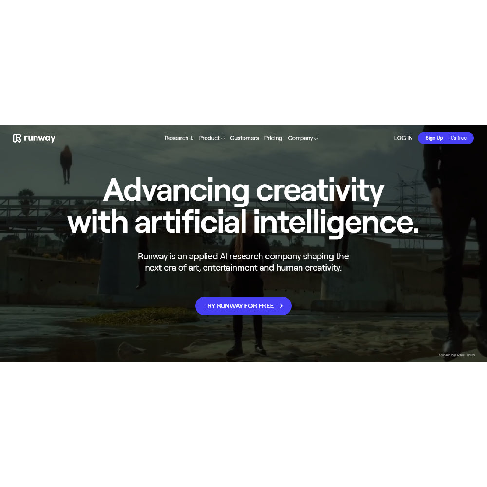 Runway – AI-Powered Video & Visual Editing Suite