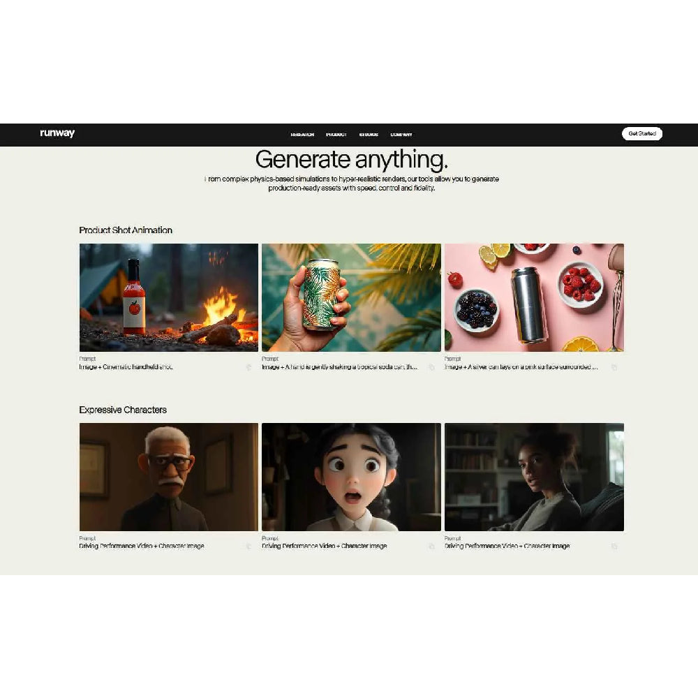 Runway – AI-Powered Video & Visual Editing Suite