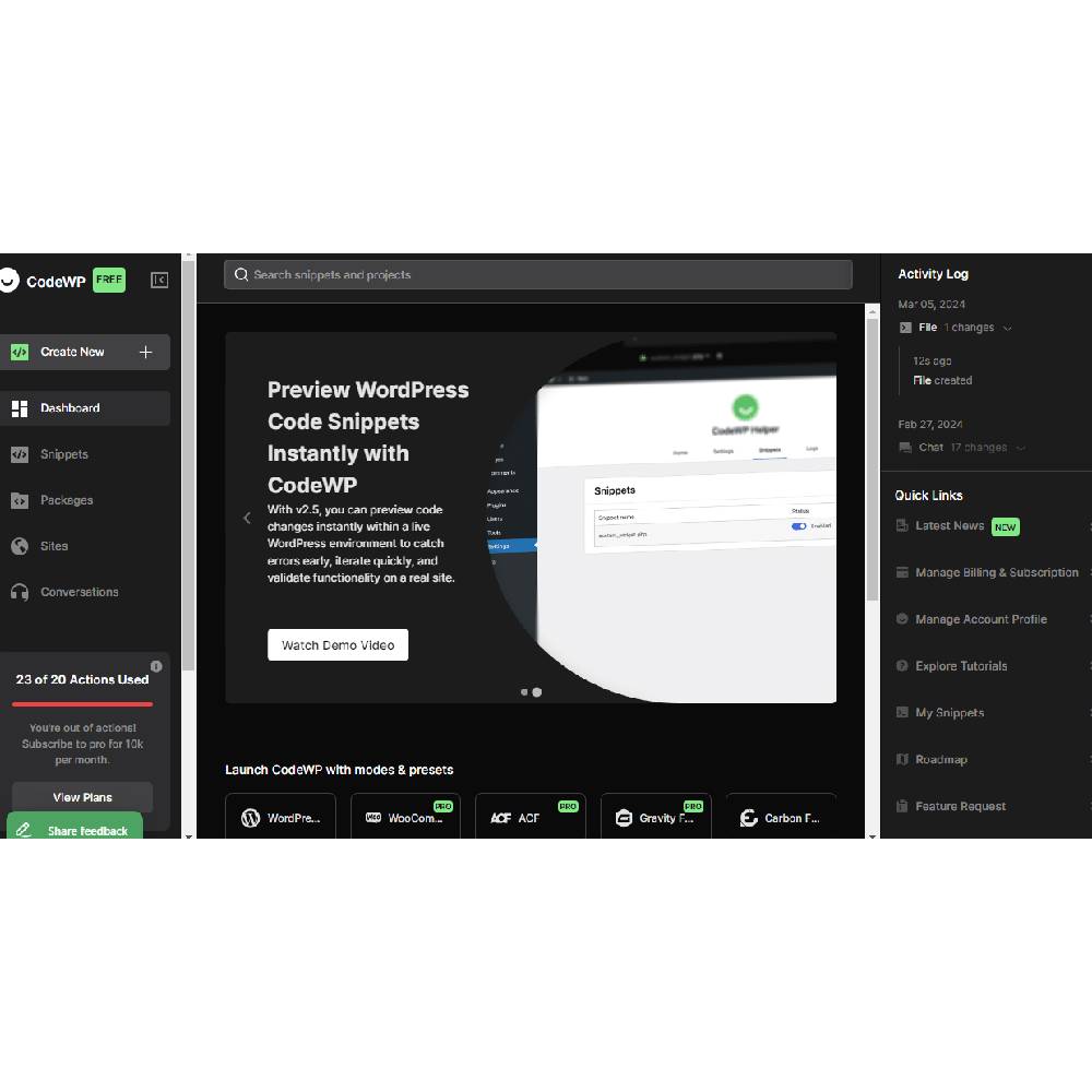 CodeWP – AI Assistant for WordPress Development