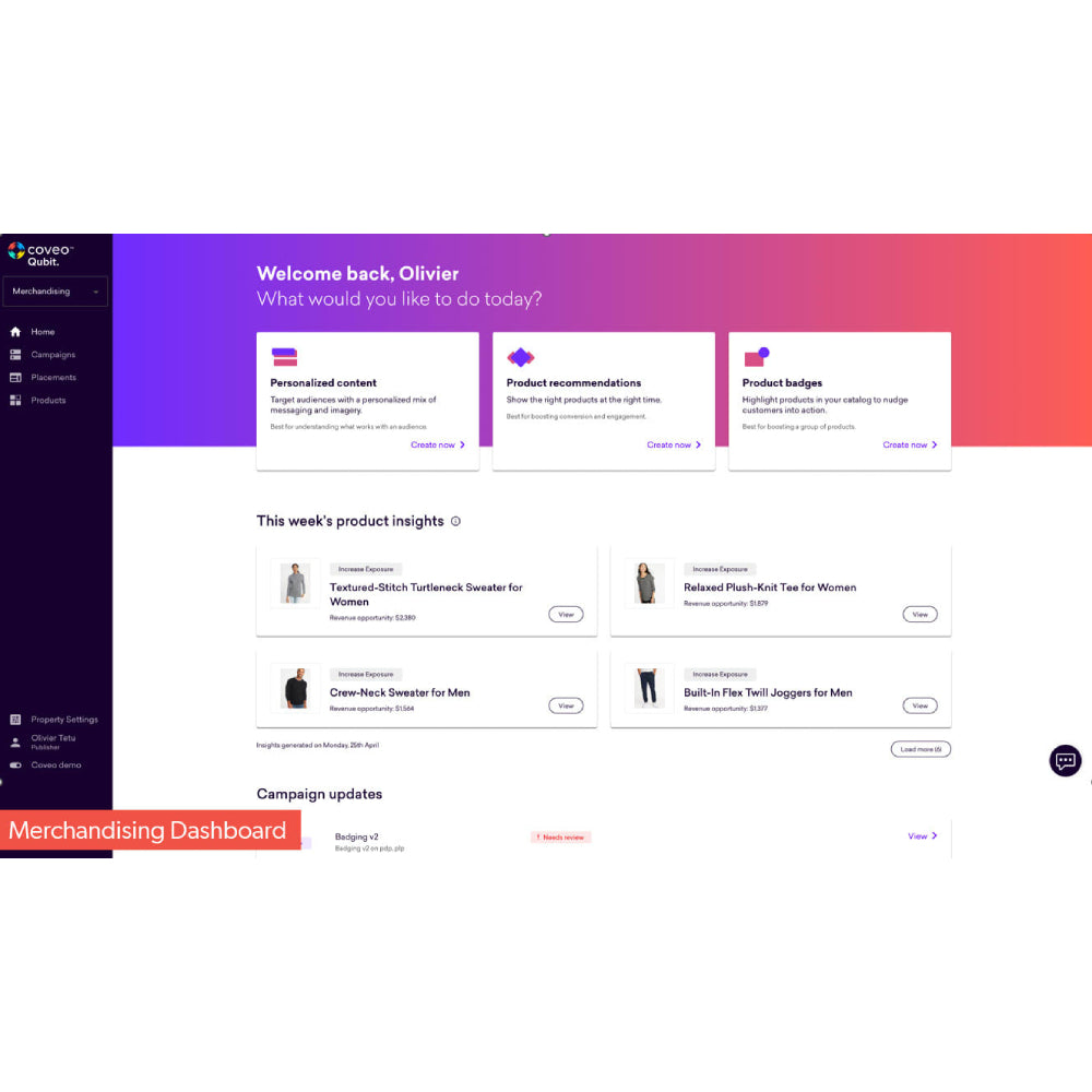 Qubit – AI-Driven Personalization & Pricing Experiments (by Coveo)