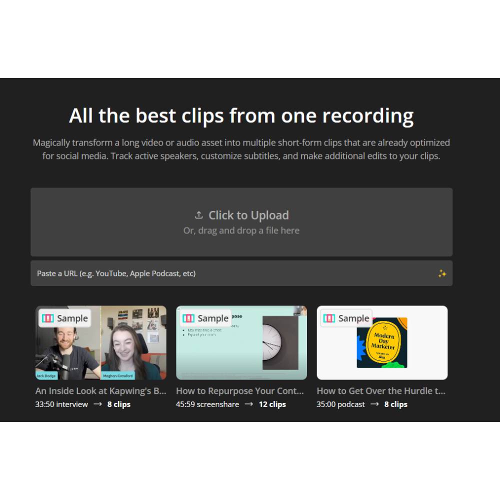 Kapwing – AI-Powered Video & Content Creation
