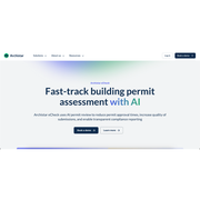 Archistar eCheck – AI-Powered Building Permit Assessment