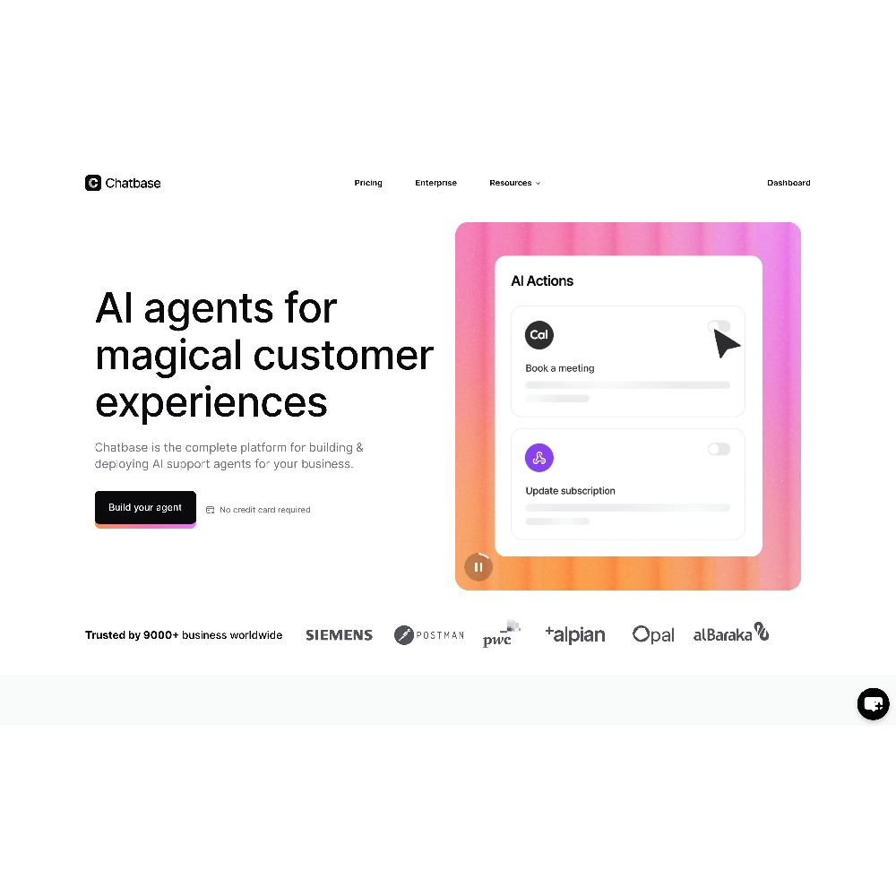 Chatbase – AI-Powered Custom Support Agents