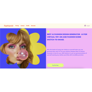 FashionAI – AI-Powered Fashion Design & Virtual Try-On Platform