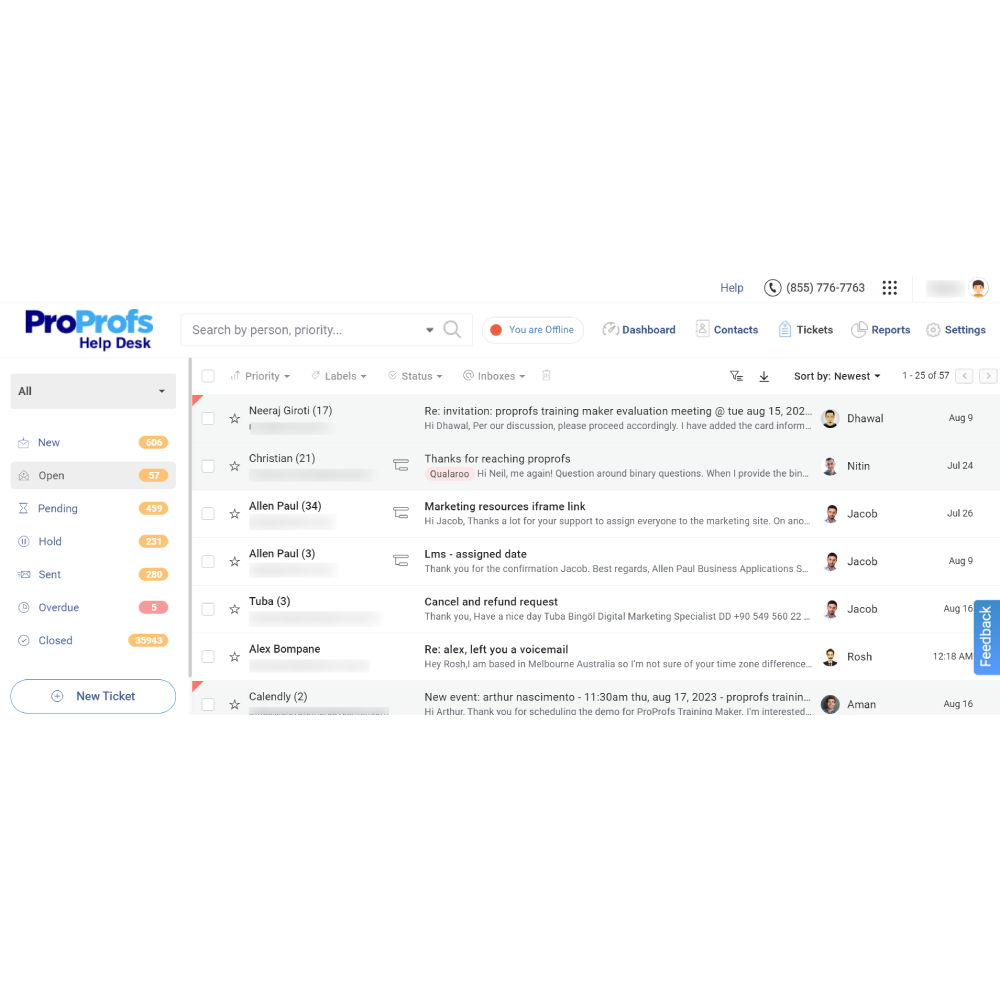 ProProfs Chat – AI-Powered Live Chat & Customer Support