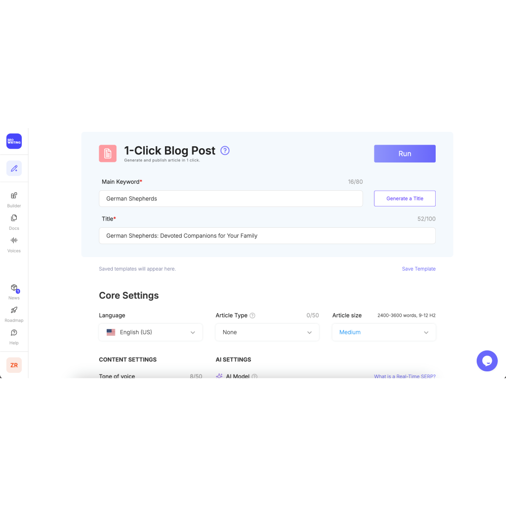 SEO Writing – AI-Powered Content Creation for Higher Search Rankings