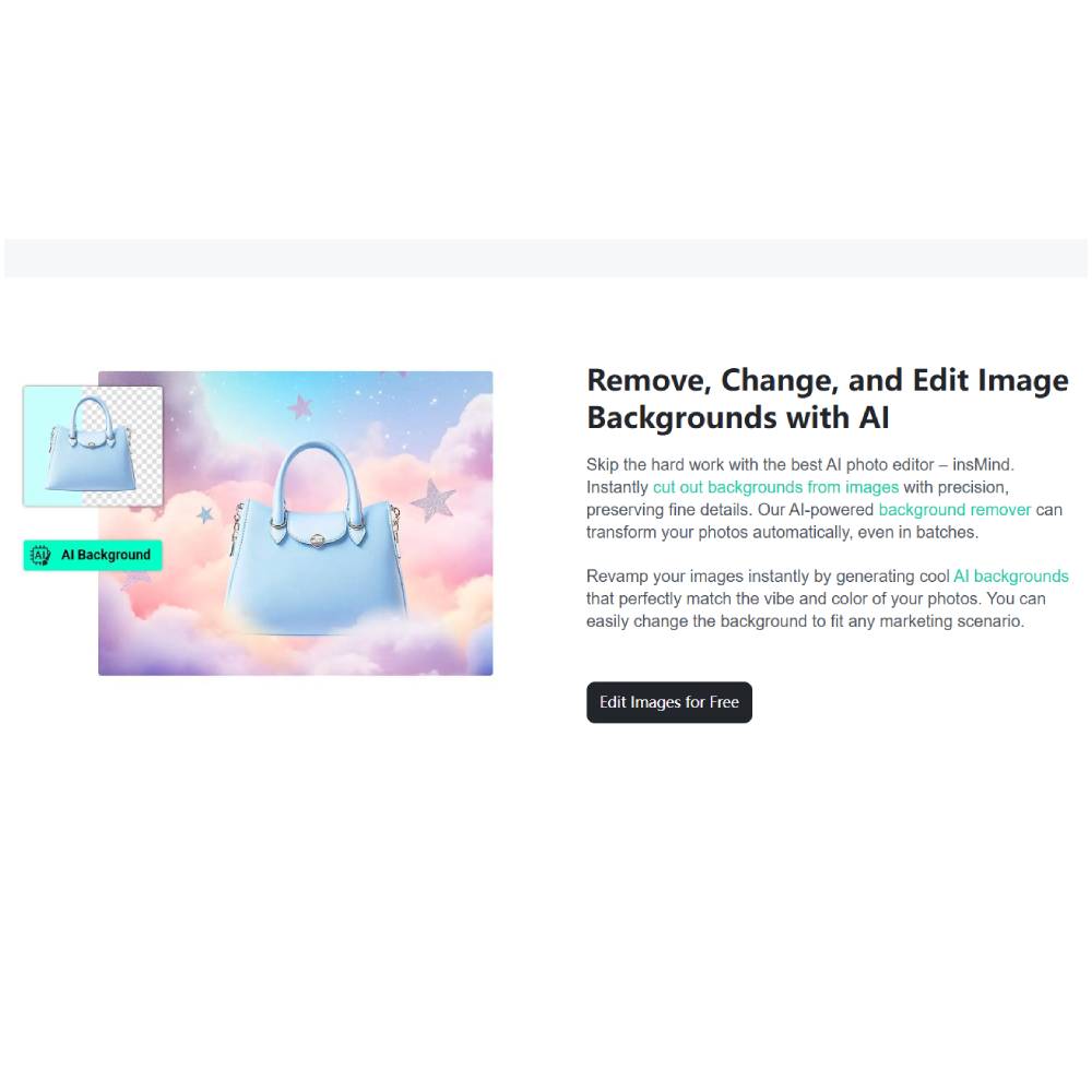 insMind – AI Image Editing, Generation & Visual Content Suite
