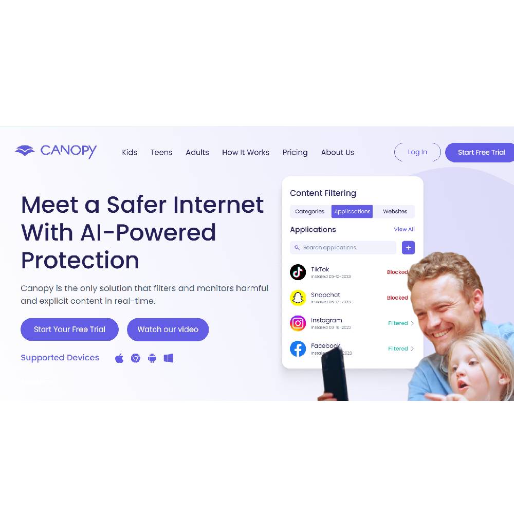 Canopy – AI-Powered Family Safety and Online Protection