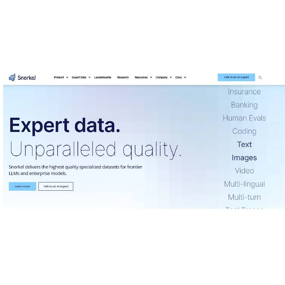 Snorkel AI – AI Data Development Platform