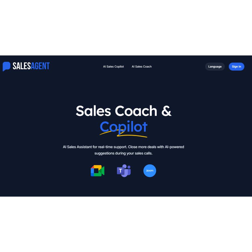 SalesAgent – AI Sales Chat Automation