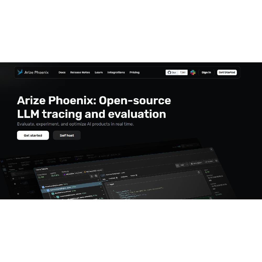 Arize Phoenix – ML Observability & Debugging