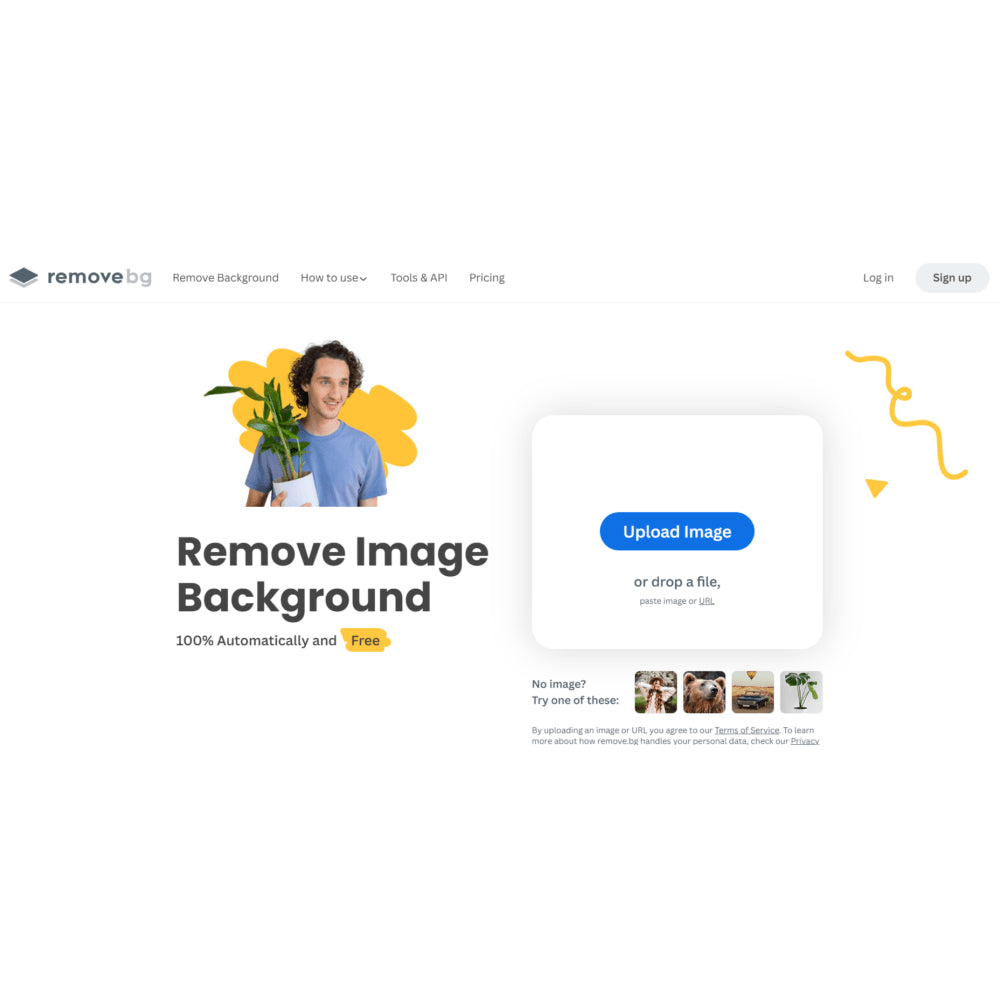 Remove.bg – AI Background Removal Tool