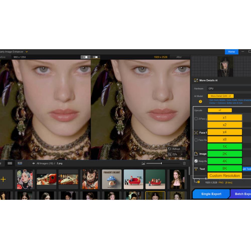 Aiarty – Professional AI Image Enhancer & Ultra-HD Upscaling Platform