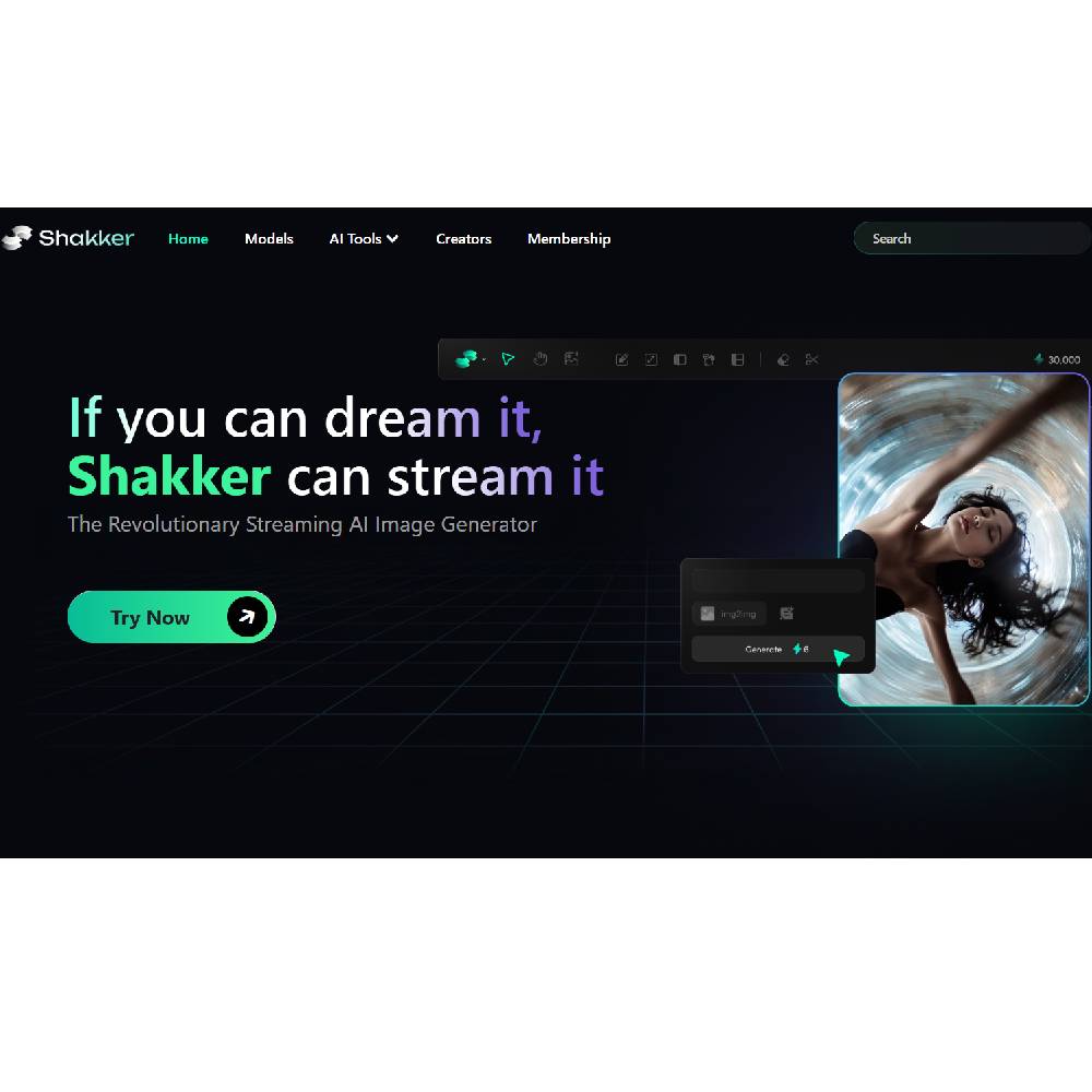 Shakker AI – Advanced Image Generation & Editing Platform