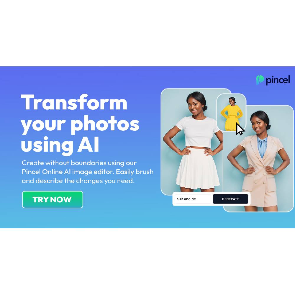 Pincel – AI-Driven Image Editing & Generative Design Platform