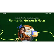 ExamUp — AI Study Companion for Flashcards, Quizzes and Notes