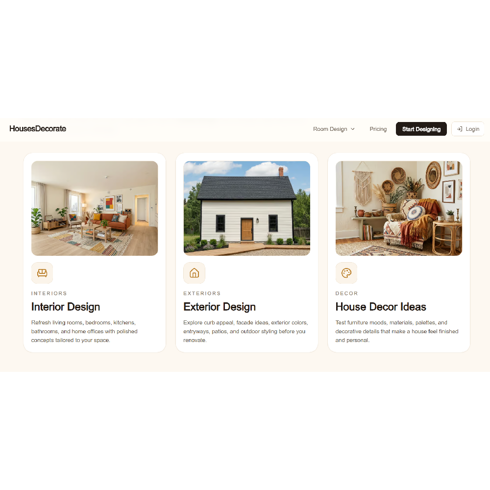 HousesDecorate AI