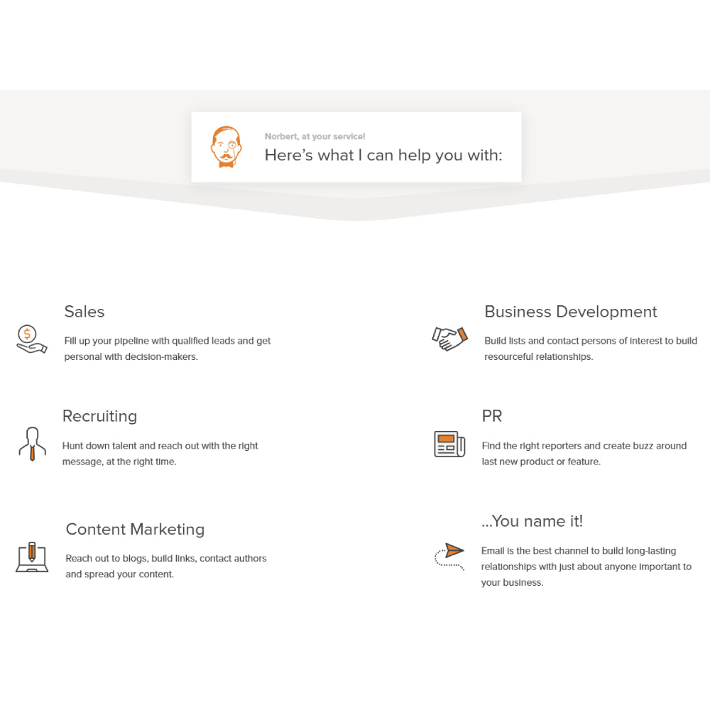 Voila Norbert – AI-Powered Email Finder for Sales & Marketing