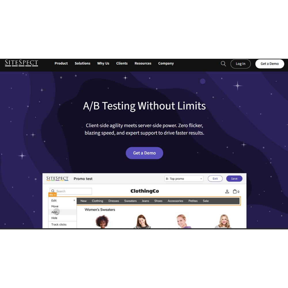 SiteSpect – AI-Powered Experimentation & Optimization Platform