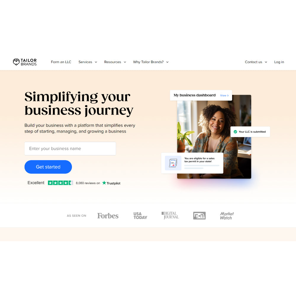 Tailor Brands – AI-Powered Logo & Branding Platform