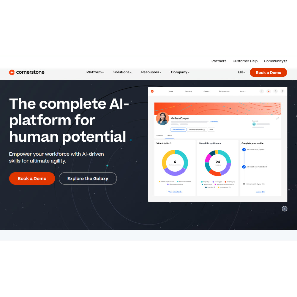 Cornerstone – AI-Powered Talent Management & Learning Platform