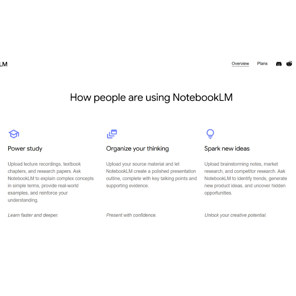 NotebookLM – AI-Powered Research Assistant by Google