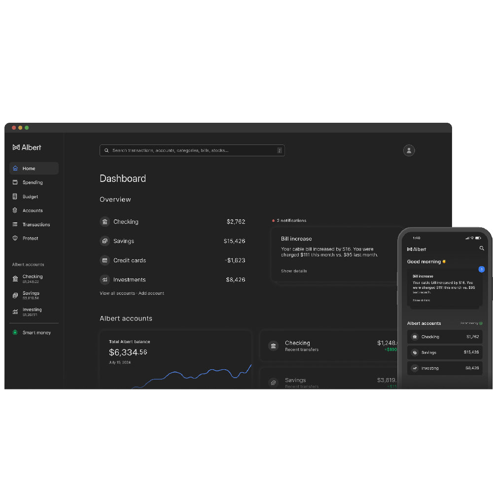 Albert – AI-Powered Personal Finance Assistant for Smart Money Management
