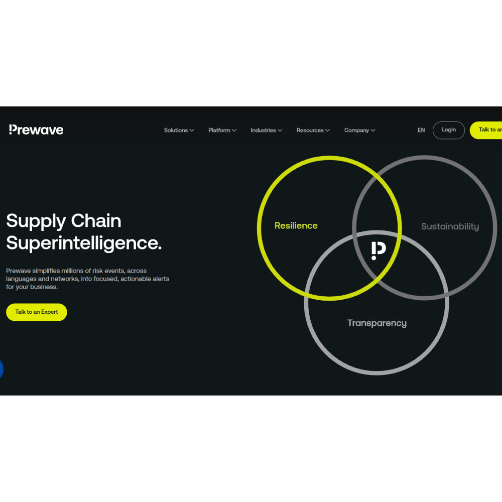 Prewave – AI-Powered Supply Chain Risk & Compliance Platform