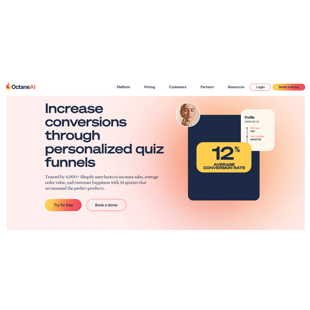 Octane AI – AI-Powered Quiz and Messenger Marketing for Shopify