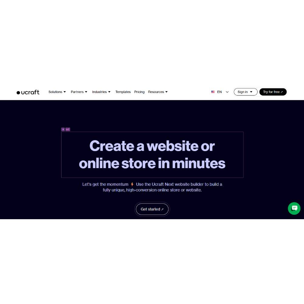 Ucraft Next – Next-Generation AI Web Builder for Modern Creators